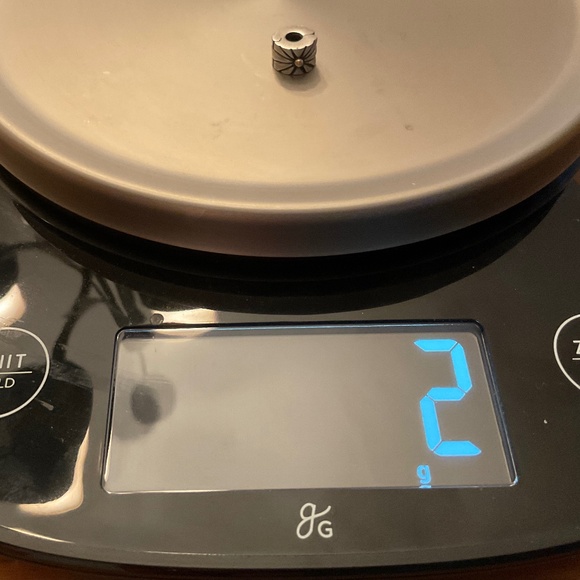 Pandora Retired Sterling Silver with 14K Gold Sunburst Clip Charm 790216 - Picture 7 of 7